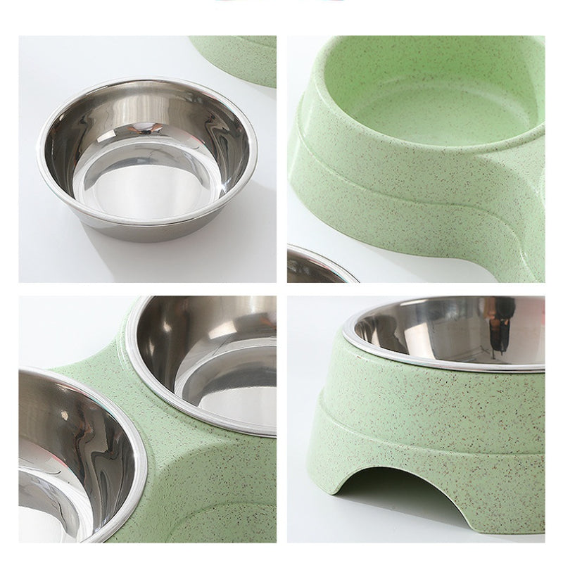 Stainless Steel Double Pet Bowls