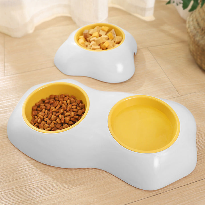 Egg-shaped Pet Bowl Drinking Water