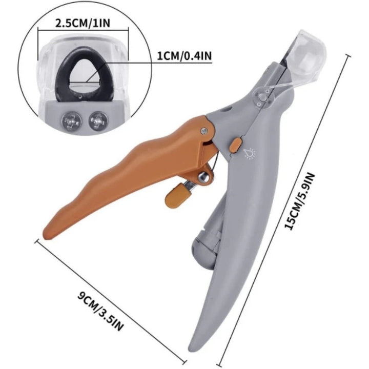 LED Pet Nail Clipper with Magnifier